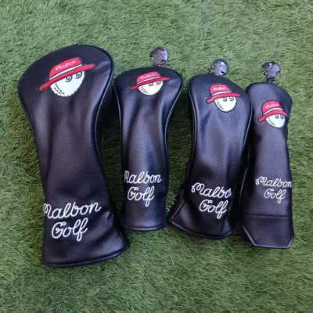 Malbon Golf Club Headcovers Fisherman Hat , Wood Driver Hybrid Putter
